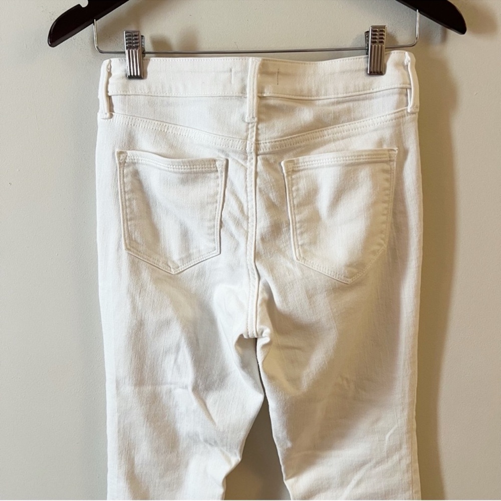 Athleta Sculptek Skinny Ankle Jeans White 530638-00 Size 2 Petite - Picture 7 of 11